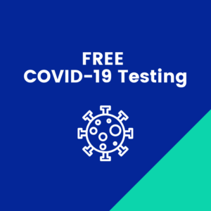 FREE COVID-19 Testing located near the ICSC